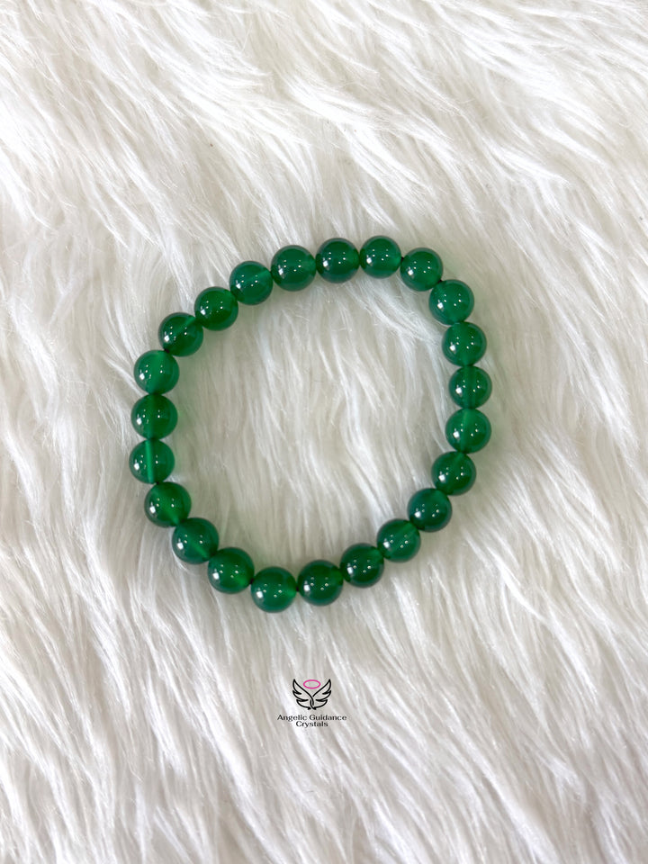 Green Onyx Bracelet 8mm