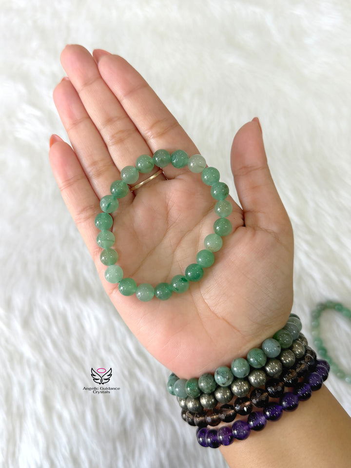 Green Aventurine Bracelet 8mm A