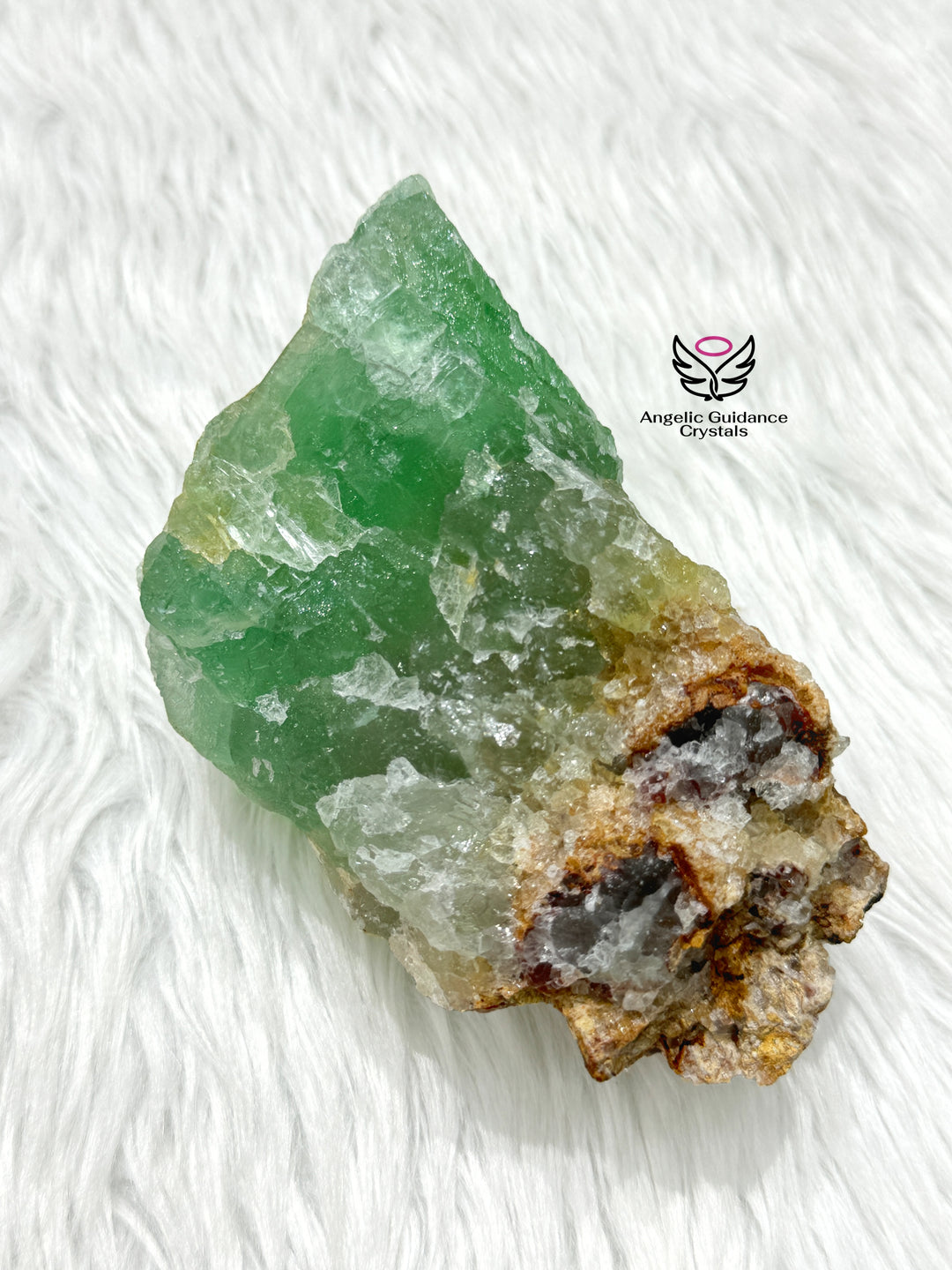 Green Fluorite Raw Stone #2