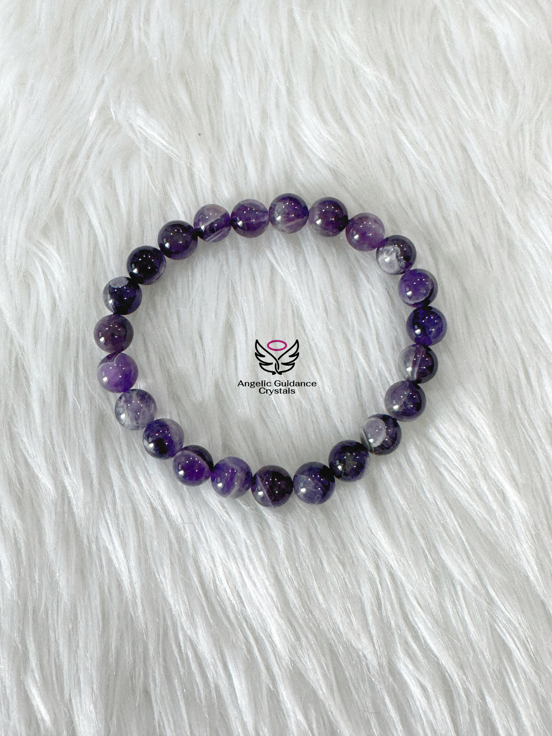 Amethyst Chevron Bracelet