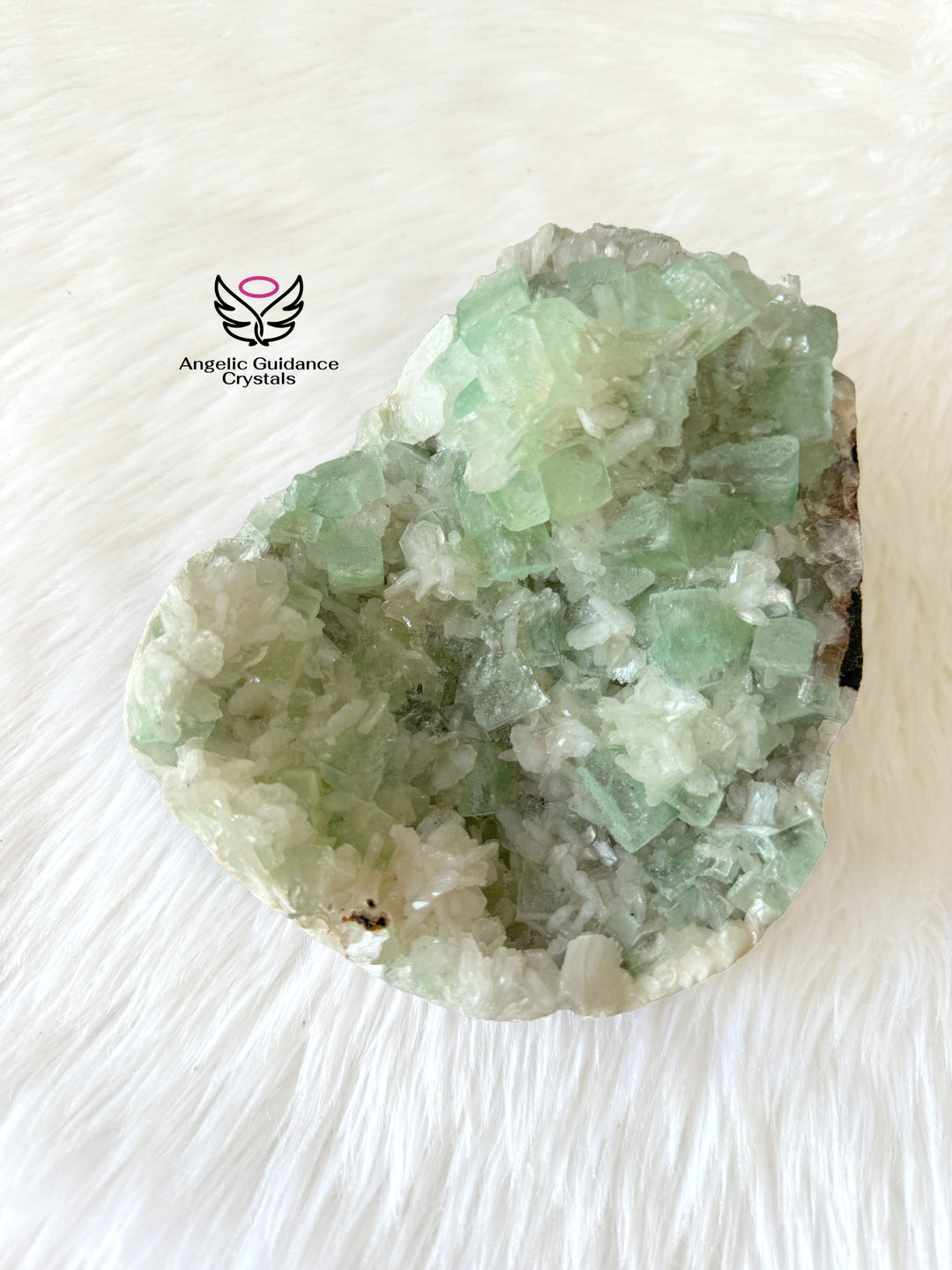 Green Apophyllite Cluster #2