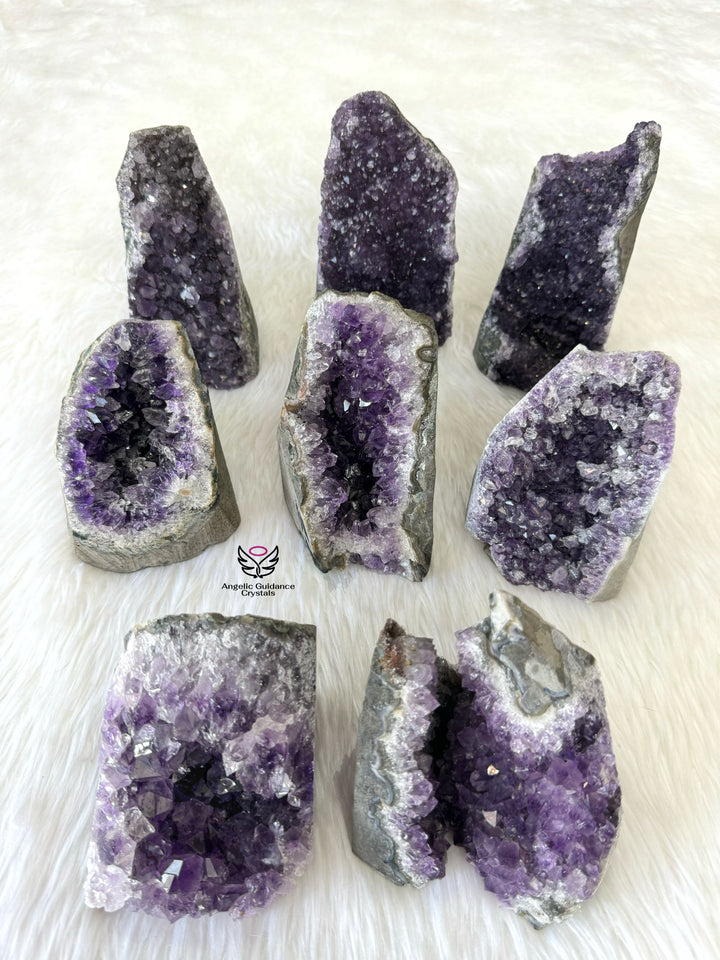 Amethyst Standing Cluster Large AAA