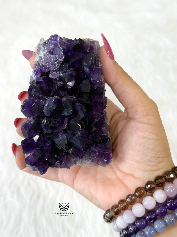 Amethyst Uruguay Cluster 