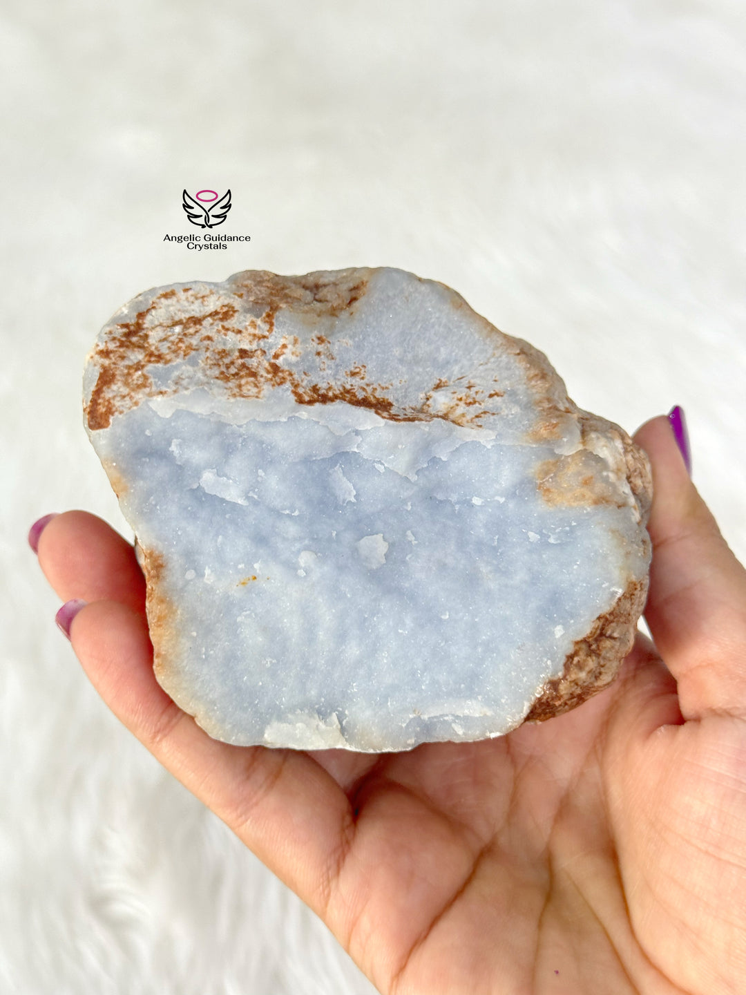 Angelite Raw Stone