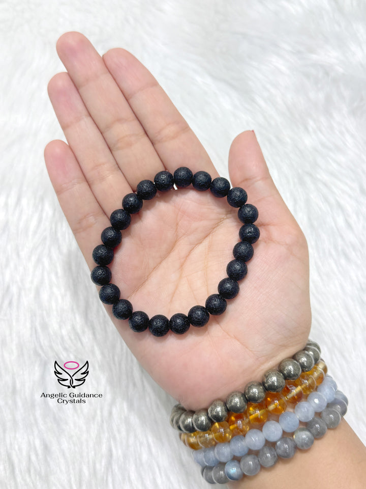 Tibetan Tektite Bracelet 8mm
