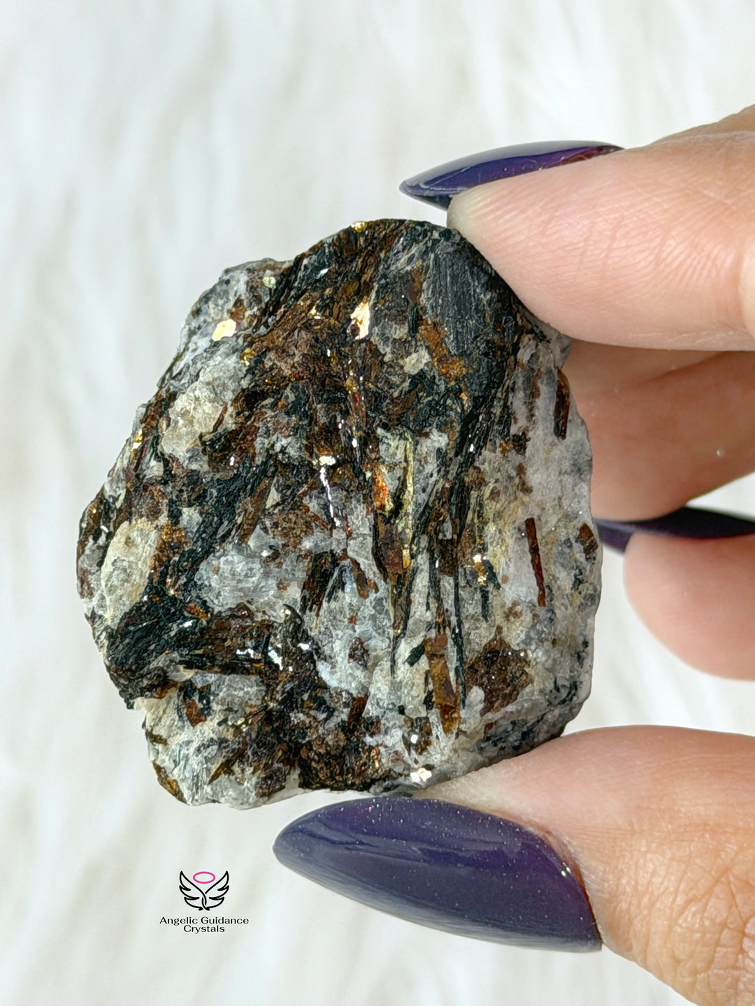 Astrophyllite Raw Stone For Transformation &amp; Growth Lot 1