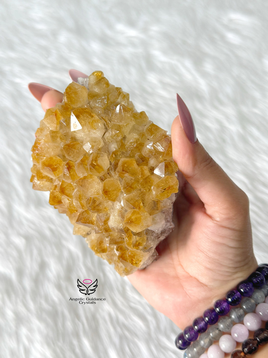 Citrine Cluster Large 4