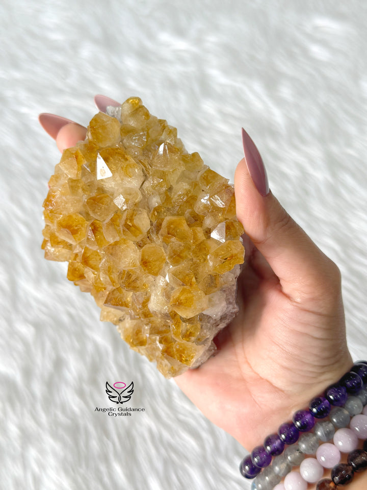 Citrine Cluster Large 4