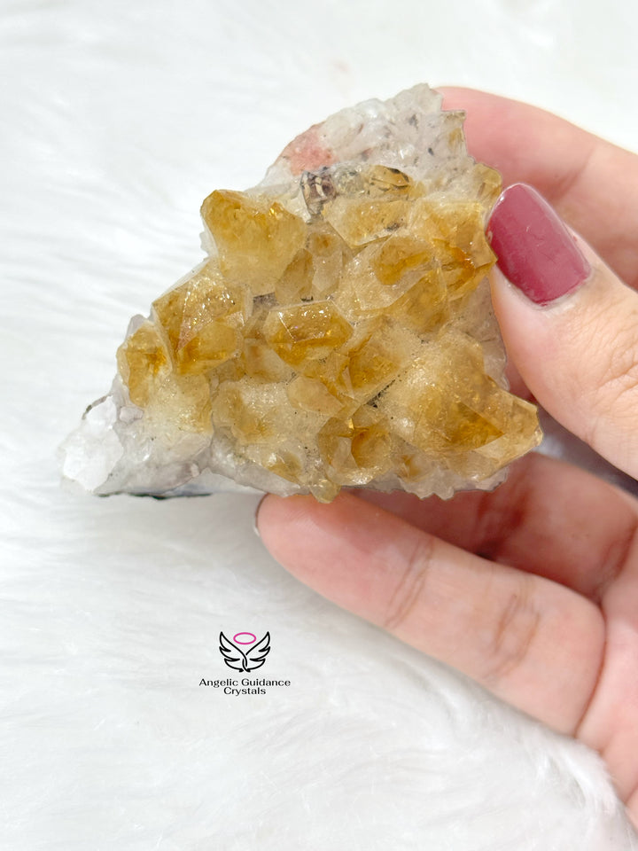 Citrine Cluster Medium