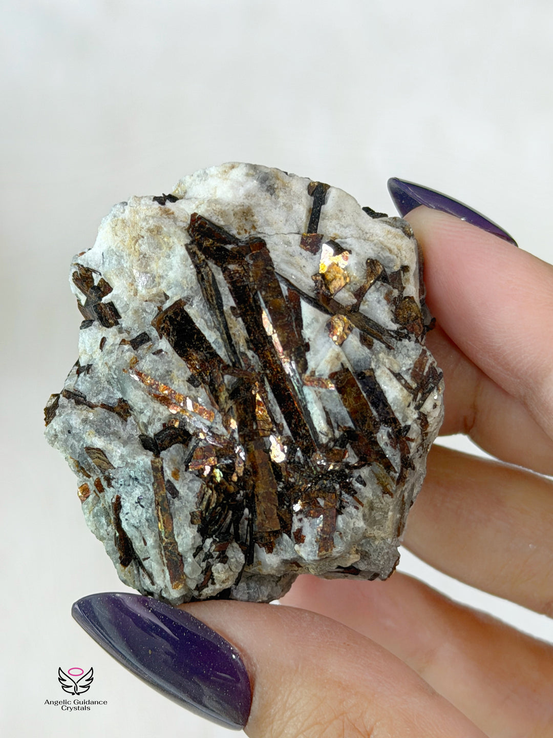 Astrophyllite Raw Stone For Transformation &amp; Growth