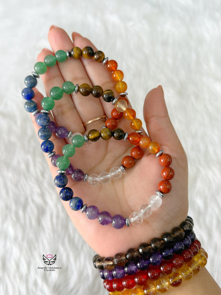 Seven Chakra Bracelet 8mm