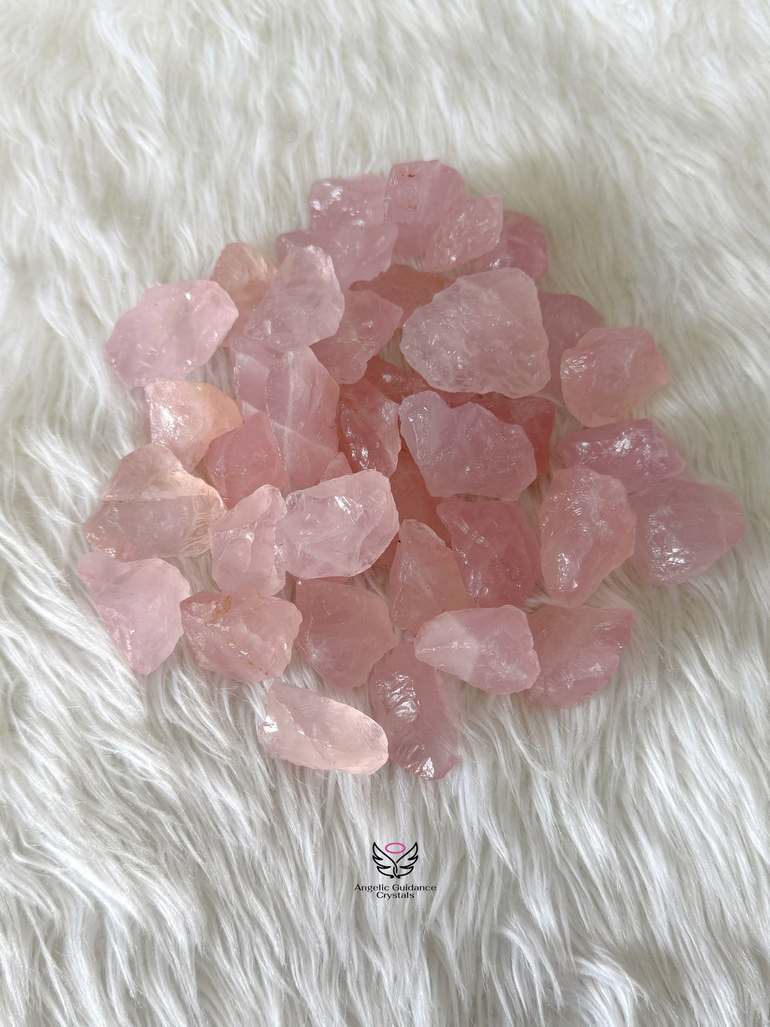 Rose Quartz Raw Stone Small