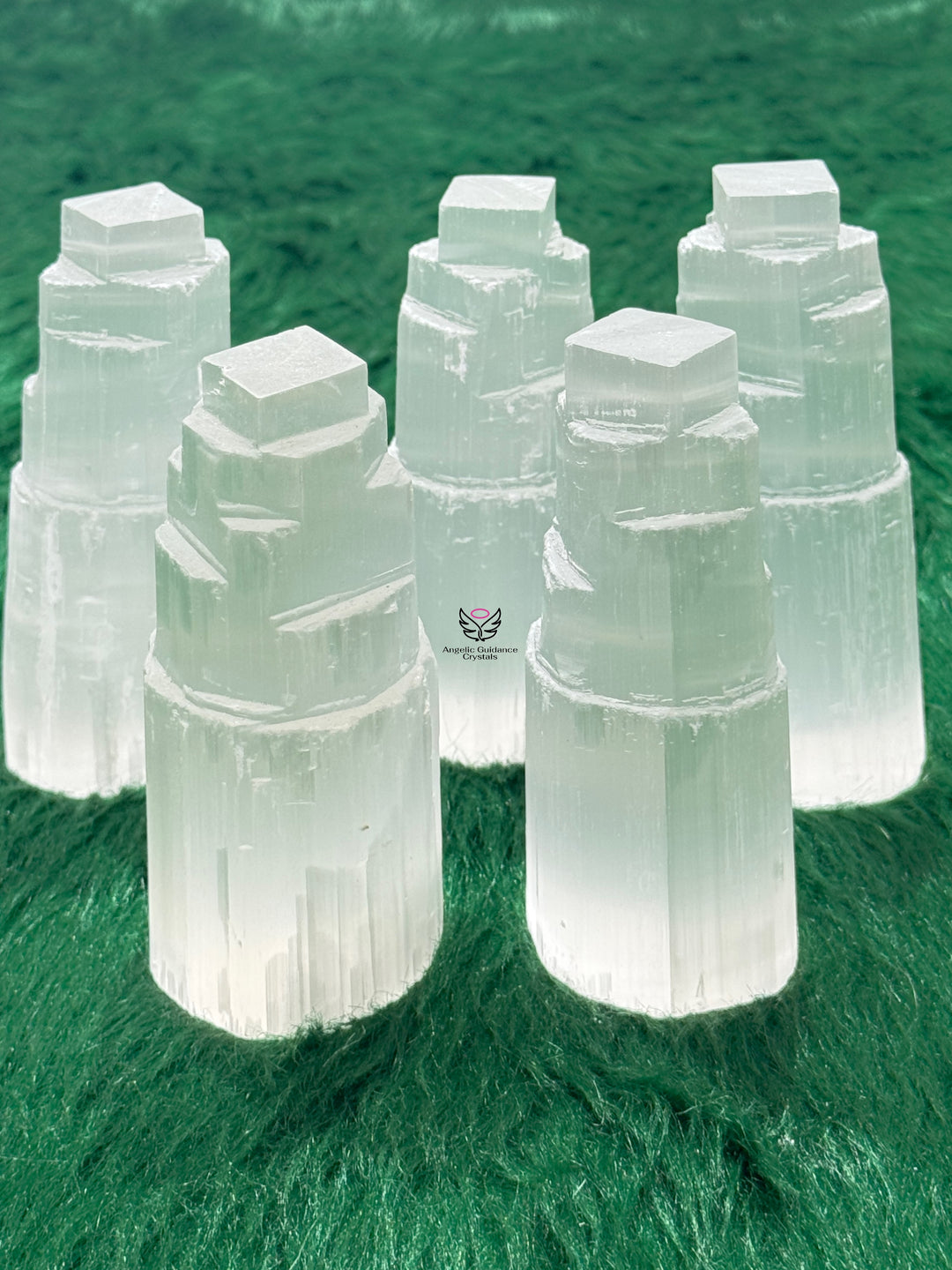 Selenite Iceberg Tower Medium