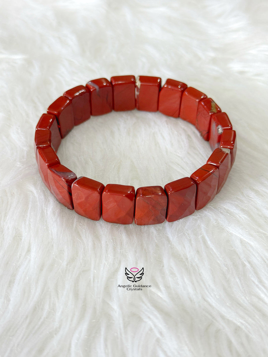 Red Jasper Pyramid Bracelet