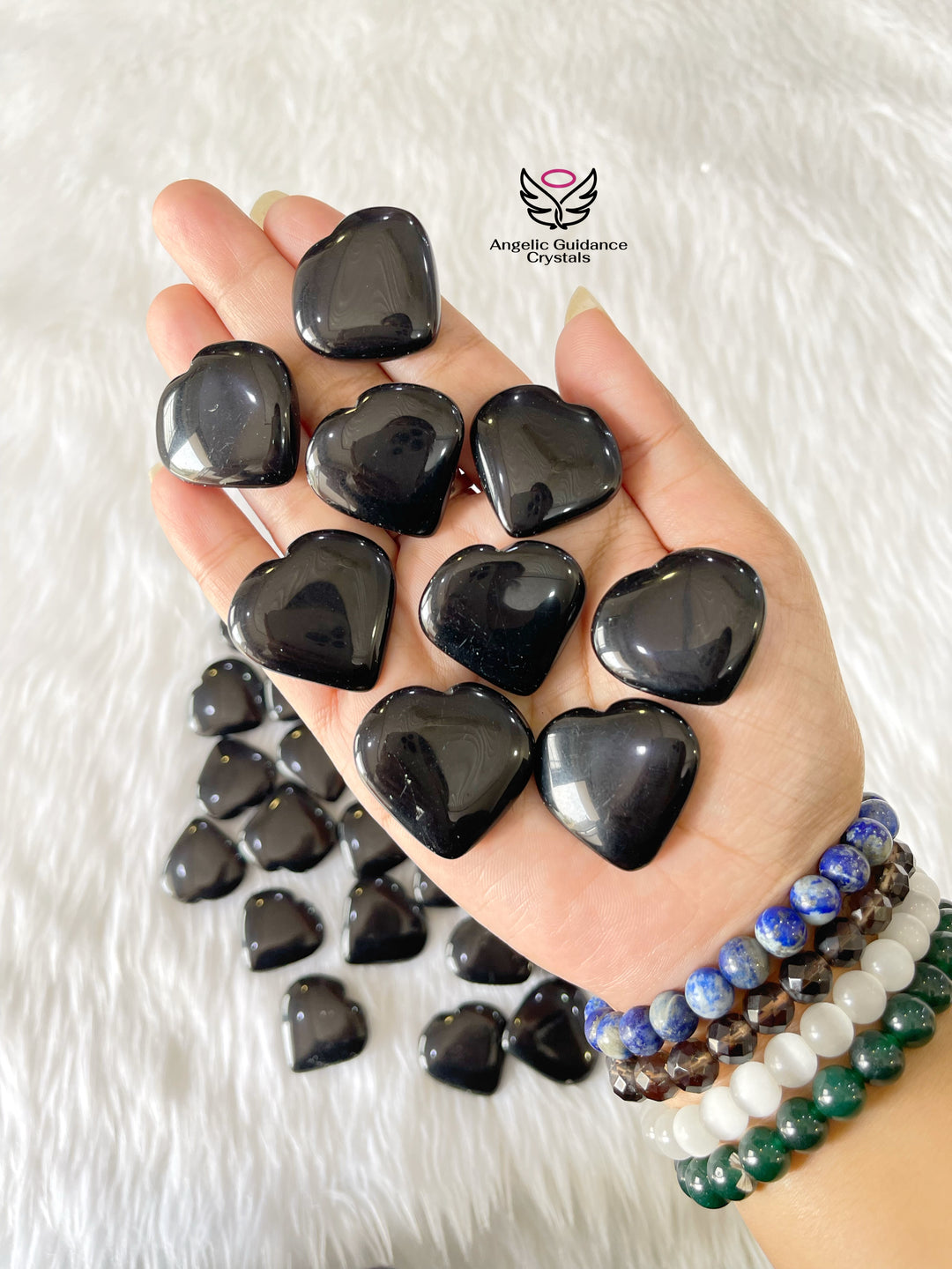 Black Obsidian Heart Small