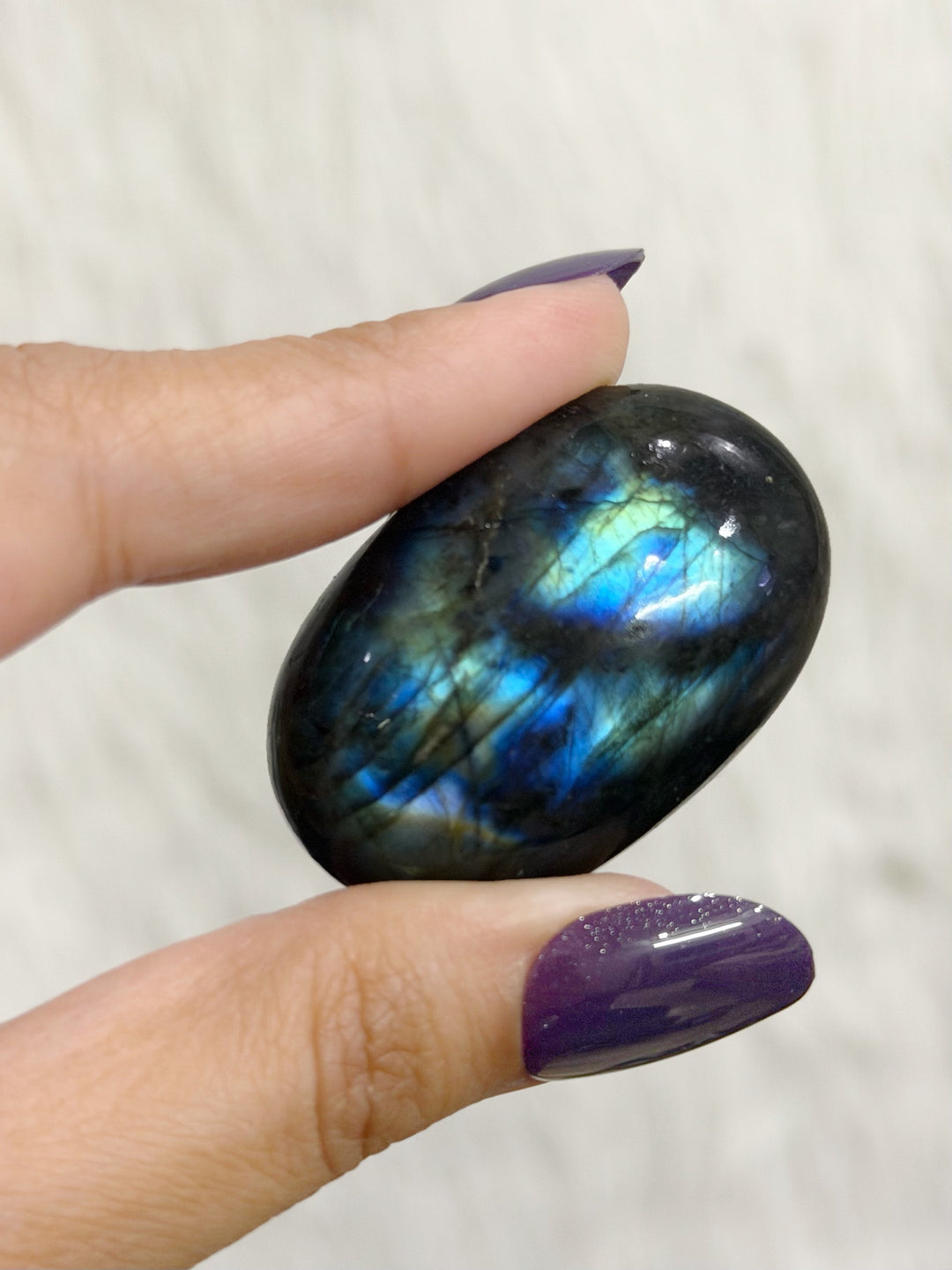 Labradorite Palmstone Small