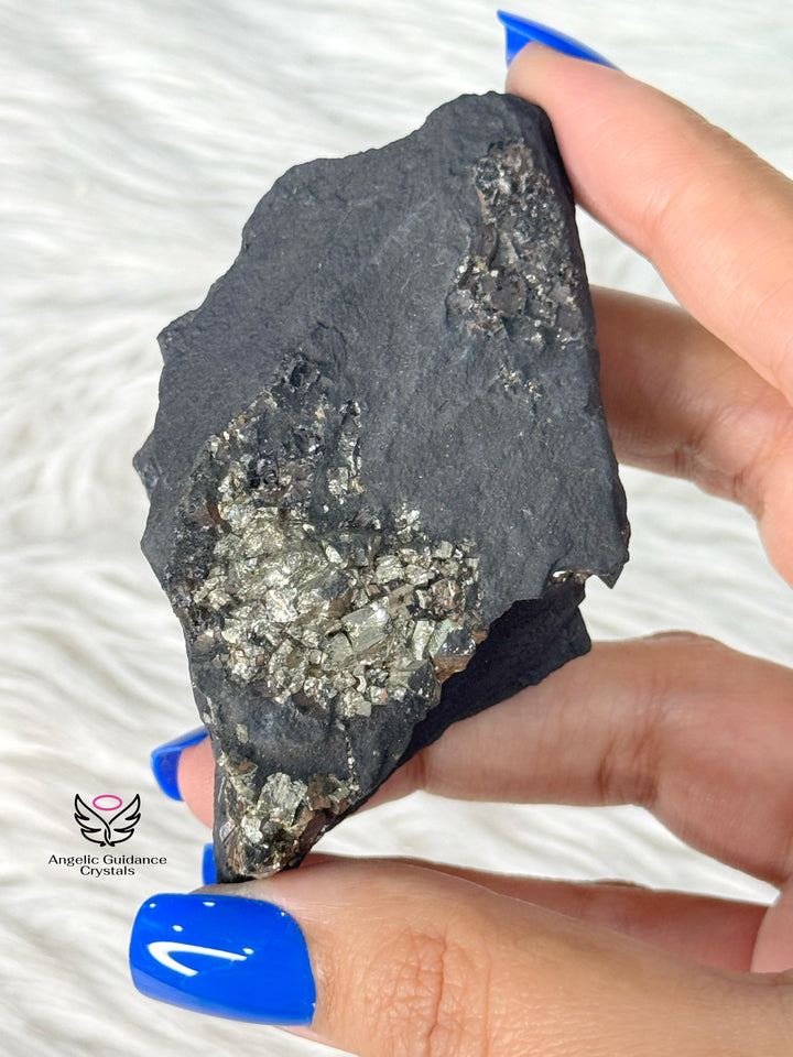 Shungite With Pyrite Rawstone Large