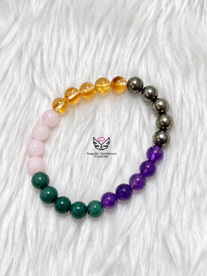 Wealth Health Luck Bracelet 8mm Bracelet
