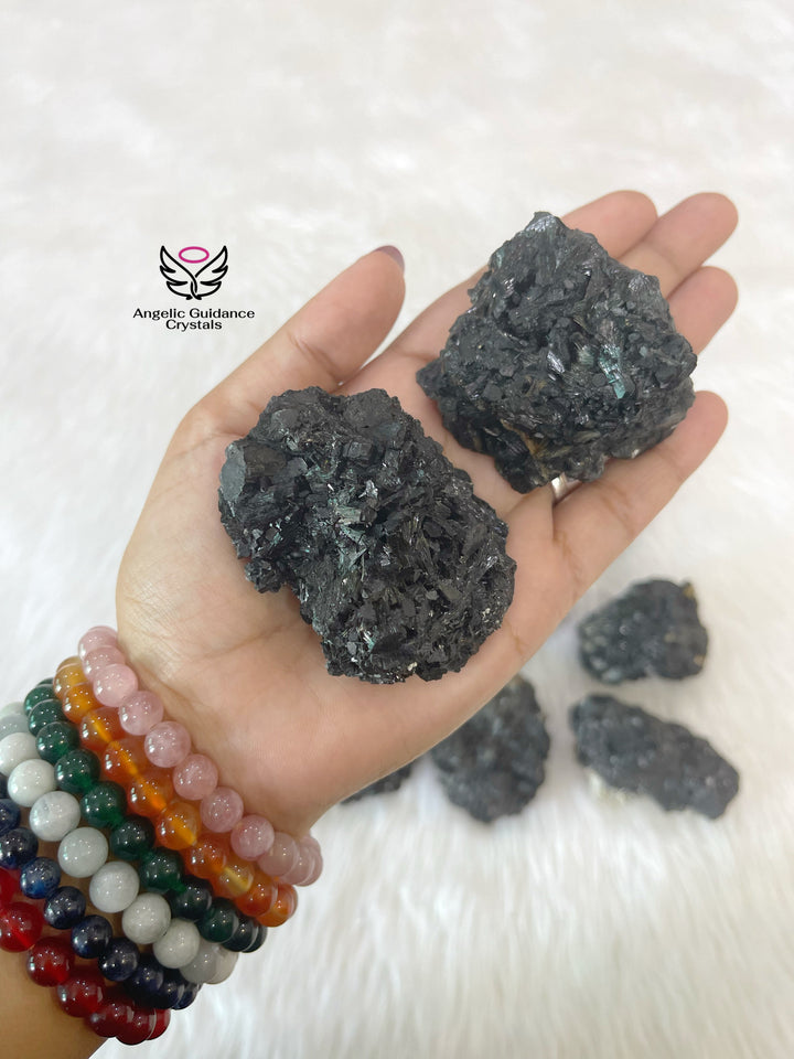 Black Tourmaline Cluster Medium