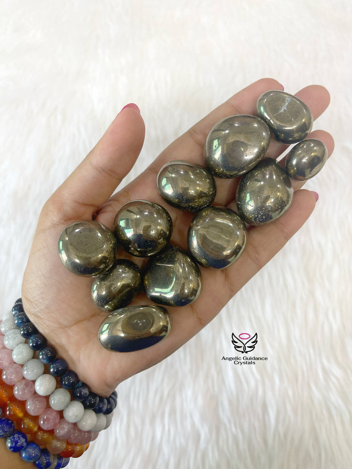 Pyrite Natural Tumble Small