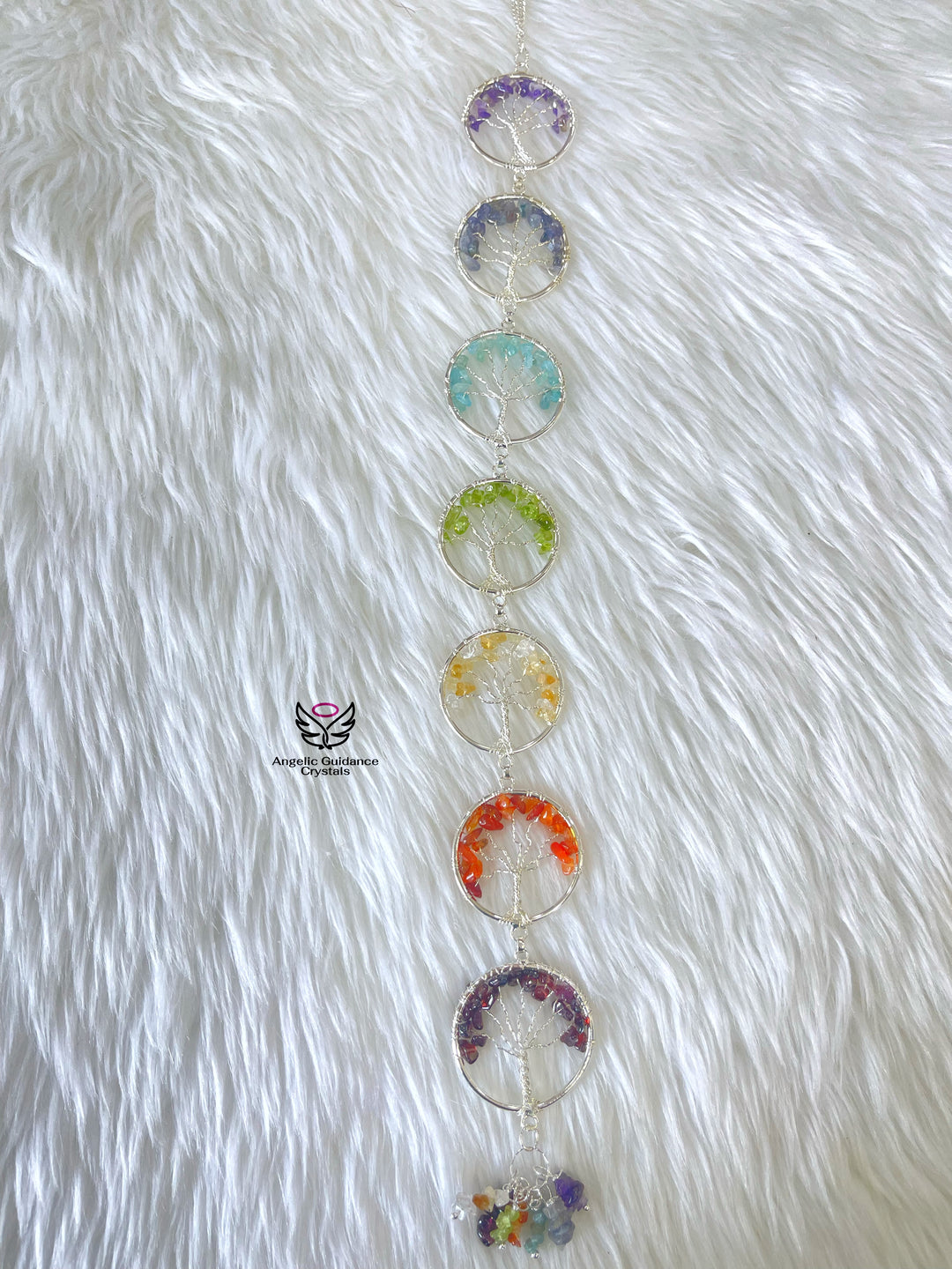 Seven Chakra Tree Of Life Hanging