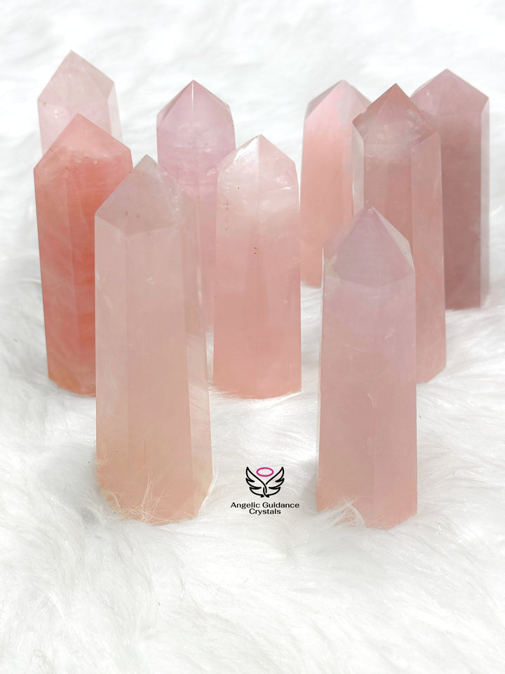 Rose Quartz Tower Medium