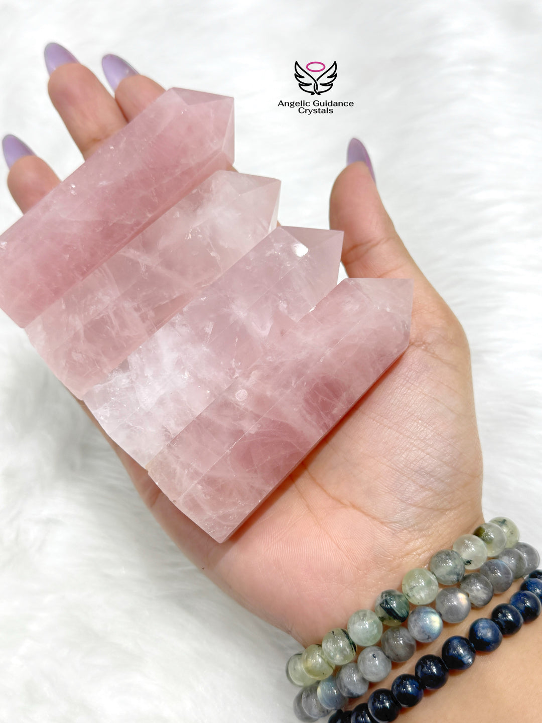 Rose Quartz Tower Medium