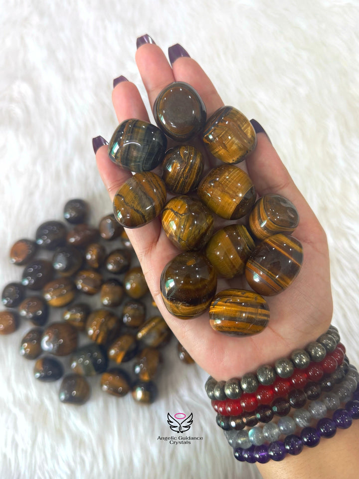 Tigers Eye Tumble Aa Medium