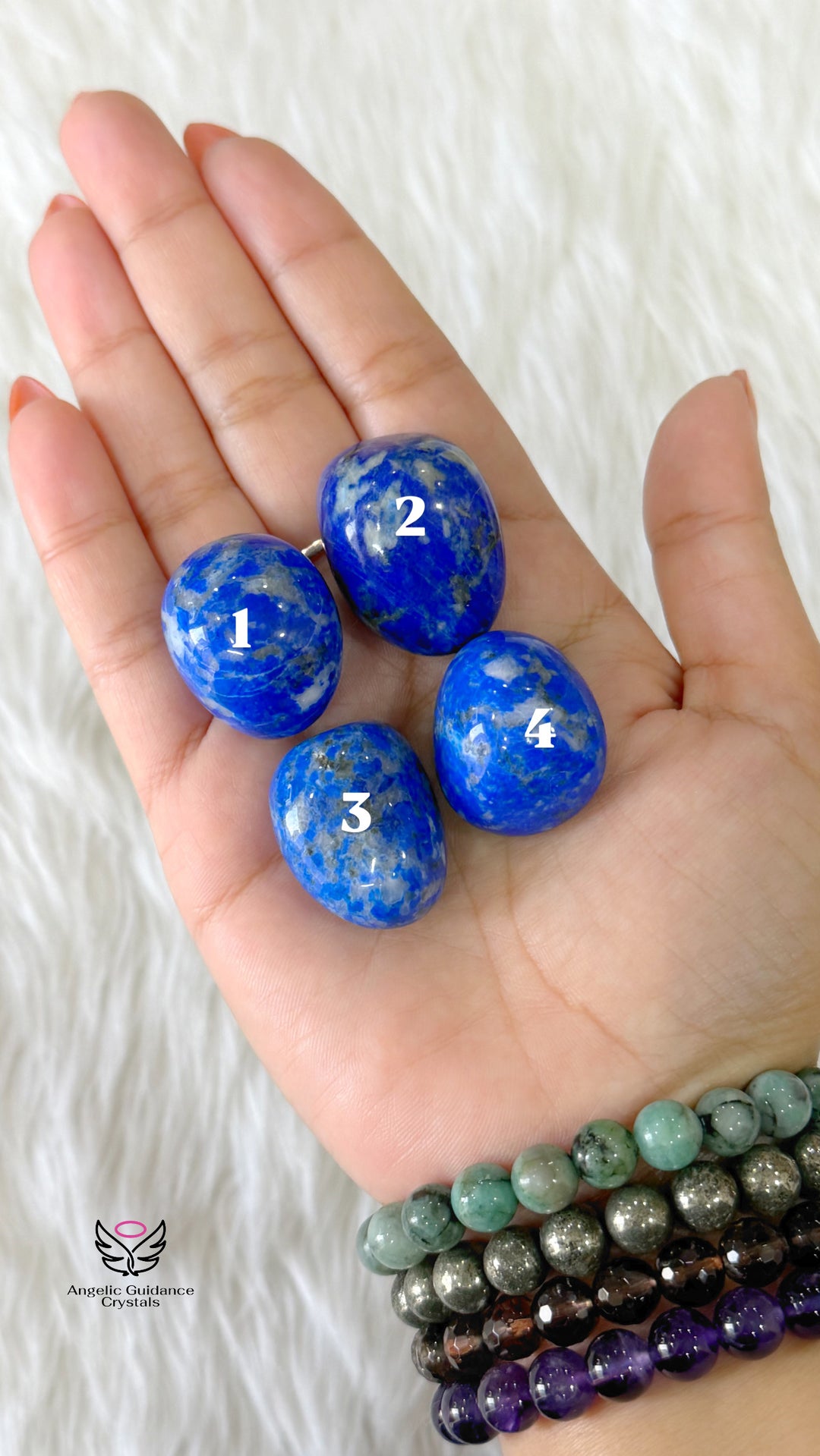 Lapis Lazuli Tumble Dark AAA