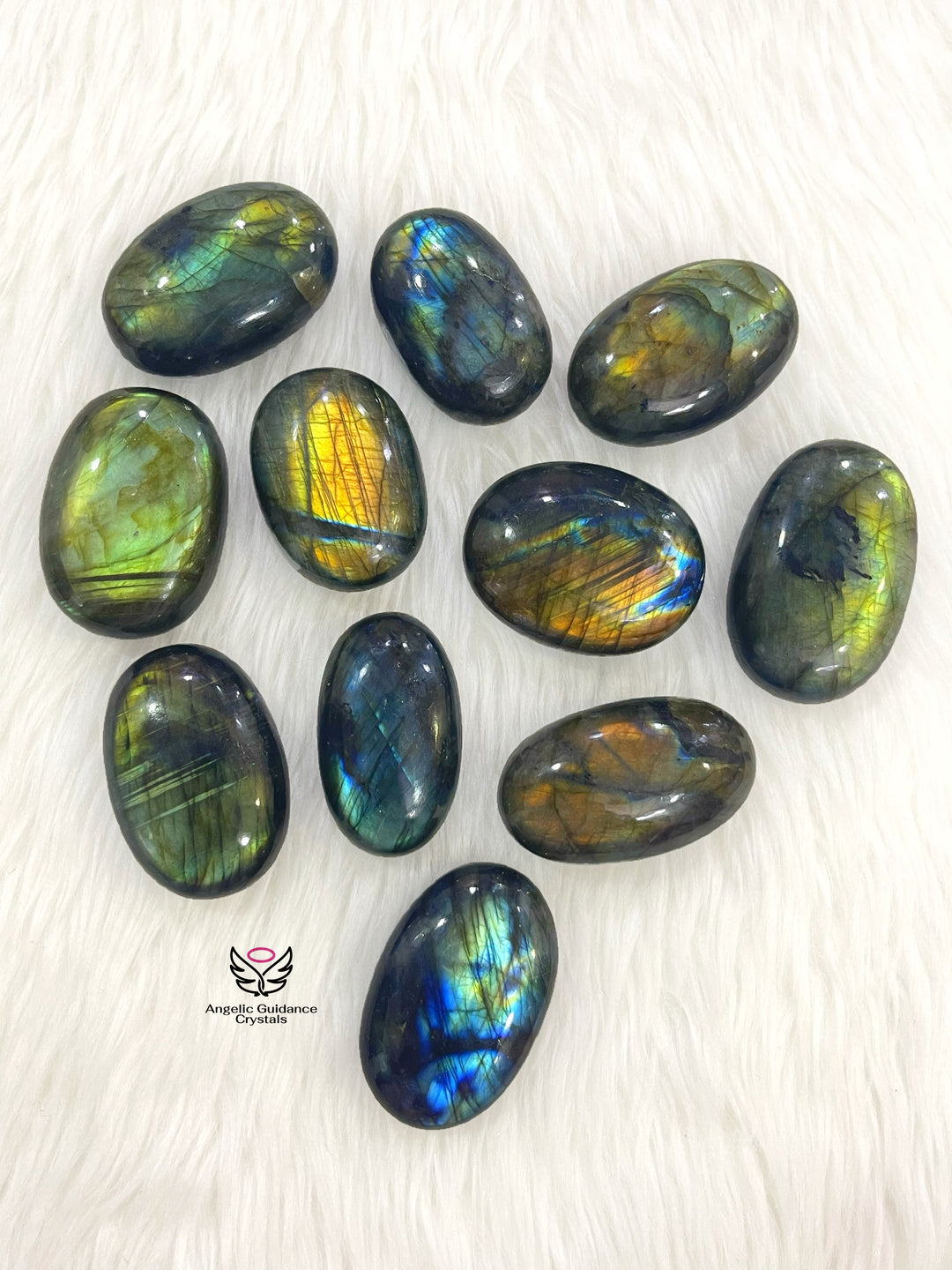 Labradorite Palmstone Small