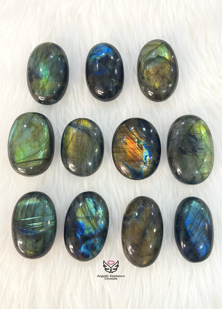 Labradorite Palmstone Small