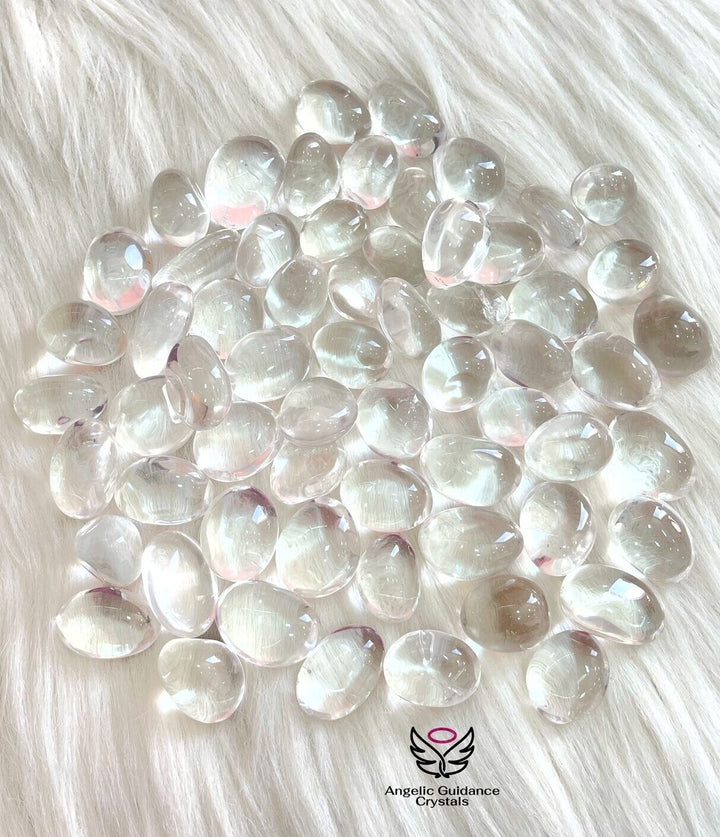 Clear Quartz Tumble Medium AAA