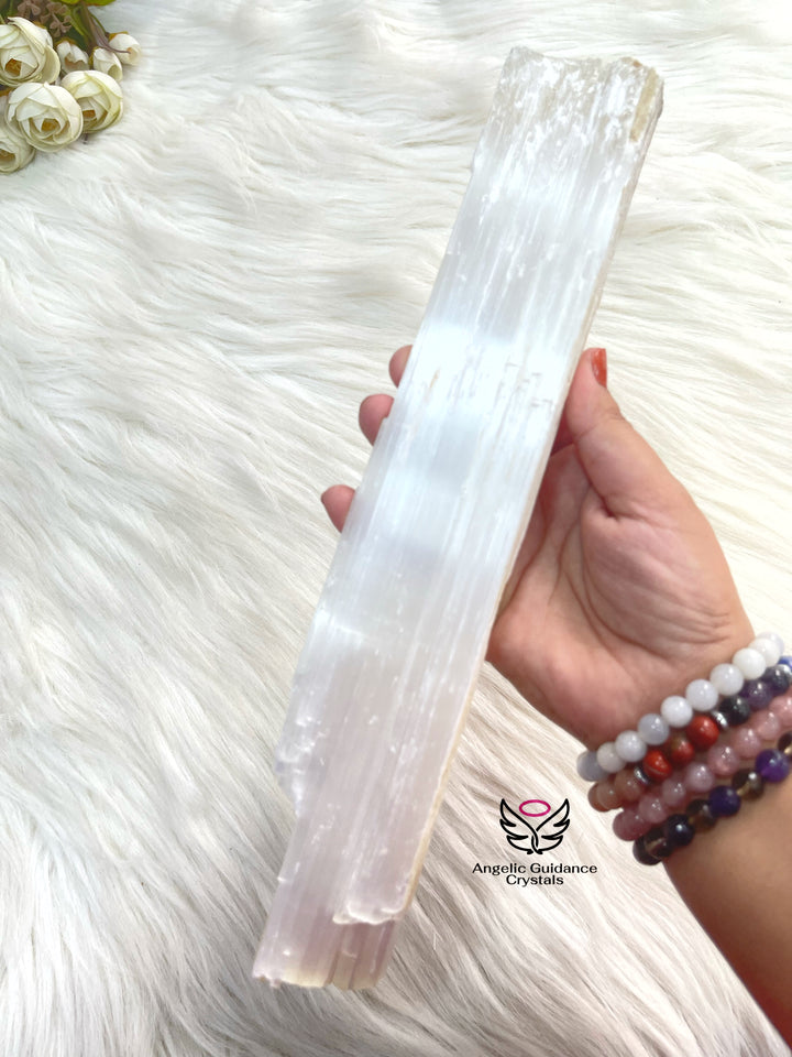 Selenite Raw Slab 4