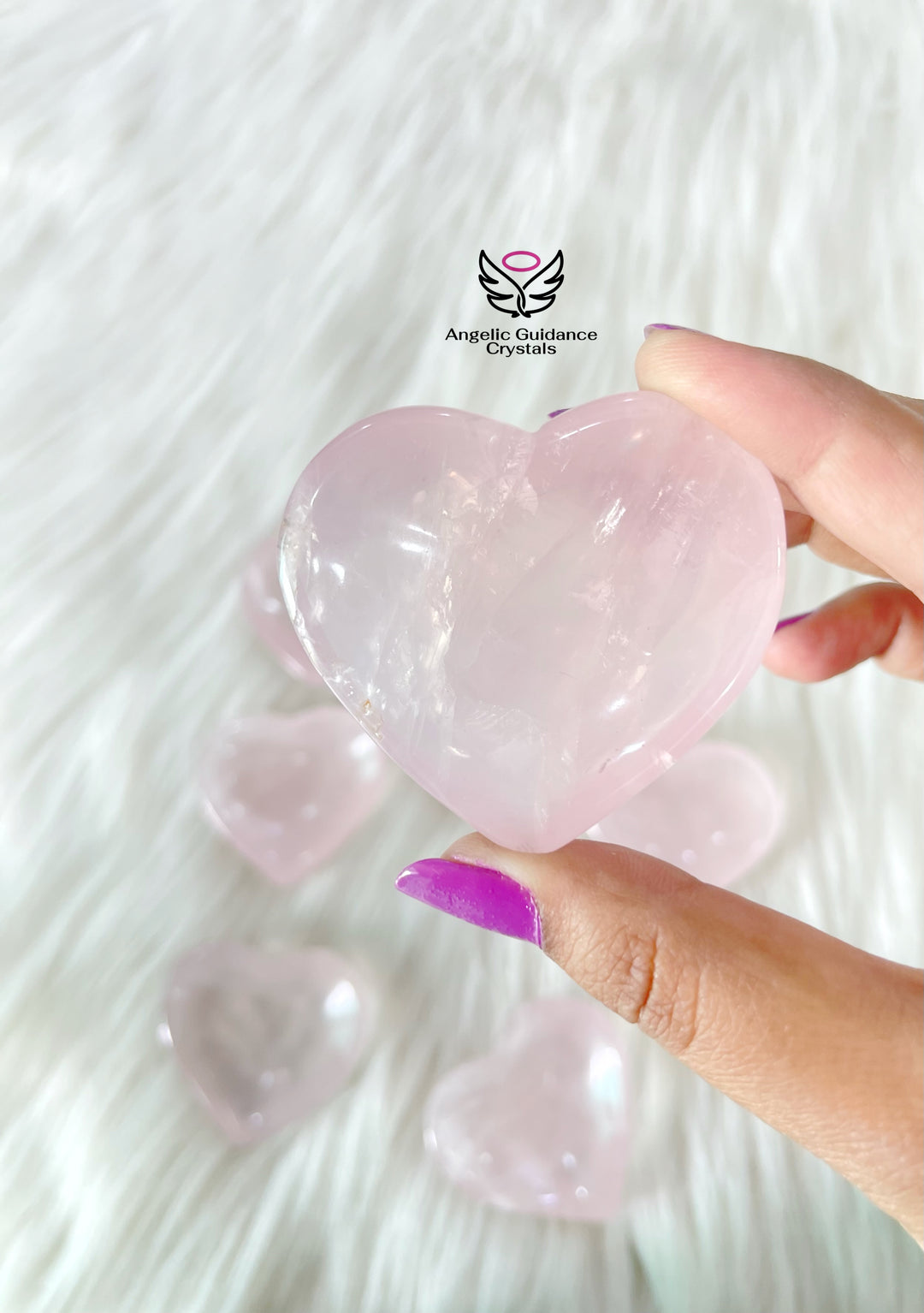 Rose Quartz  Heart Bowl Small