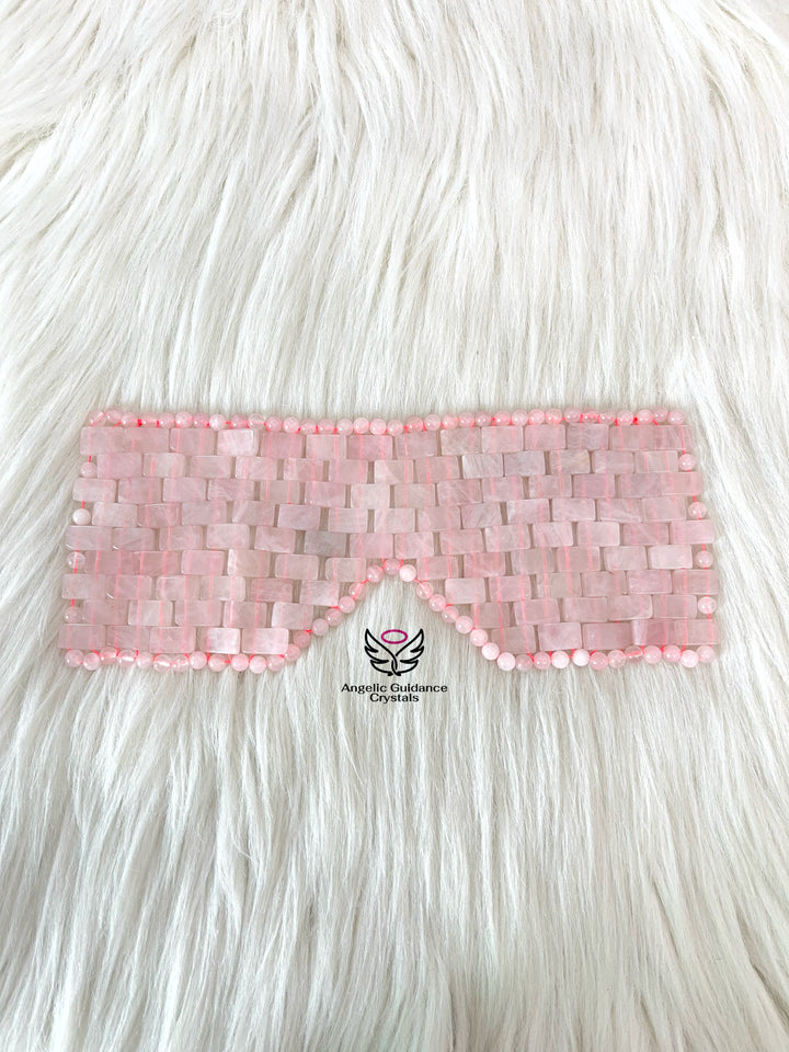 Rose Quartz Eye Mask