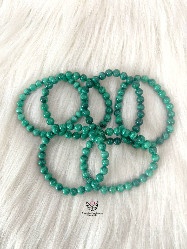 Malachite Round Bracelet Light