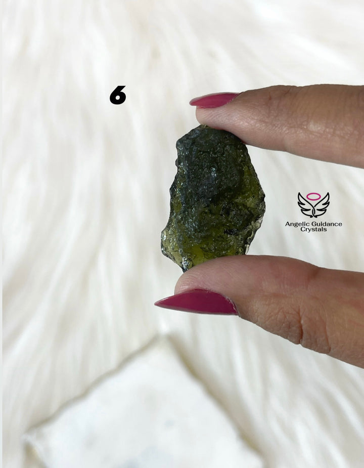 Moldavite Raw Stone