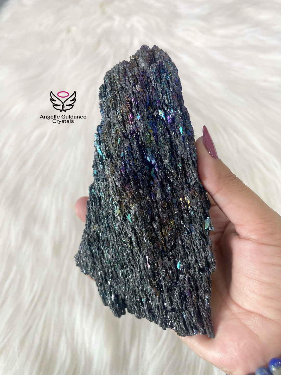 Rainbow Carborundum Cluster Large