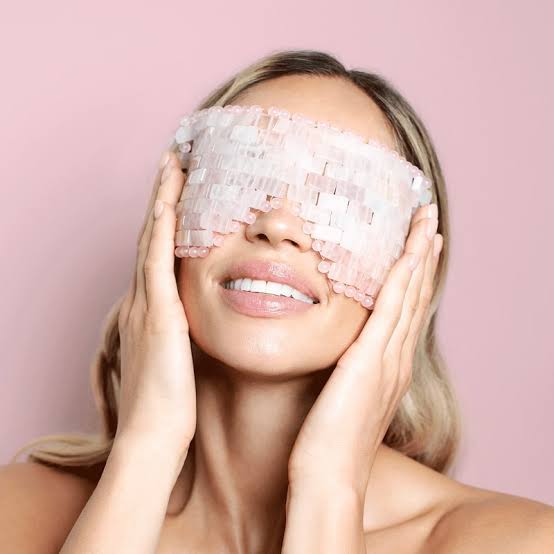 Rose Quartz Eye Mask