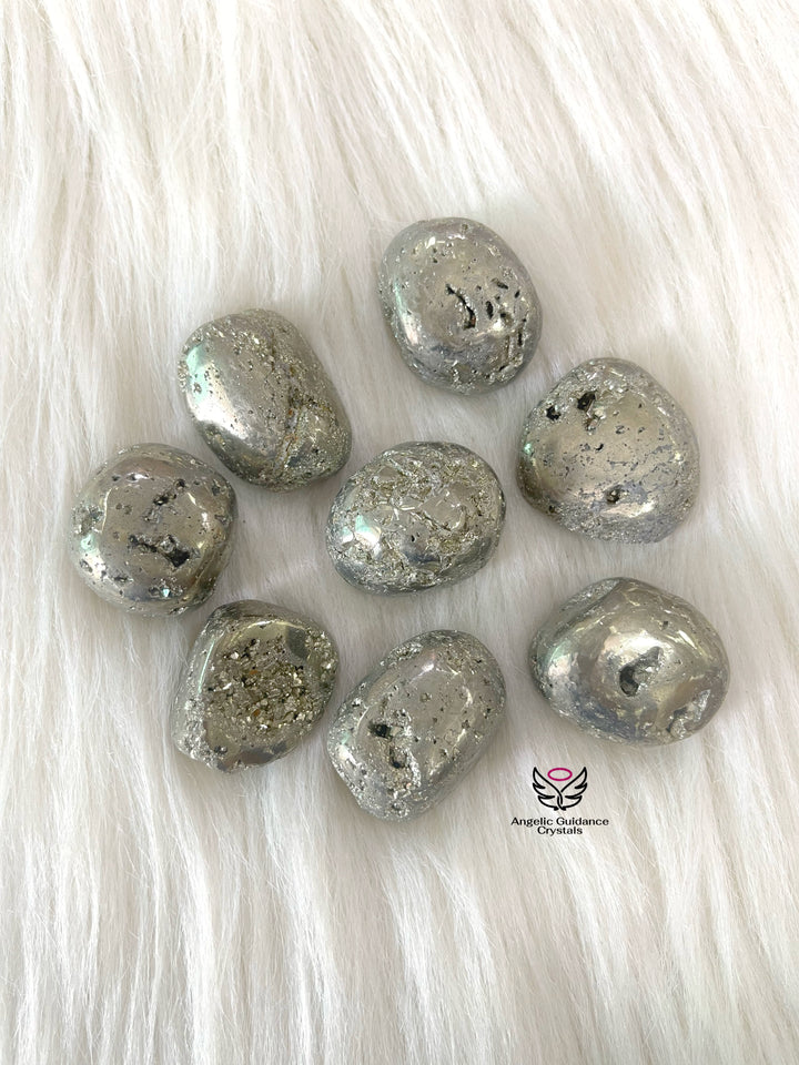 Pyrite Cluster Tumble