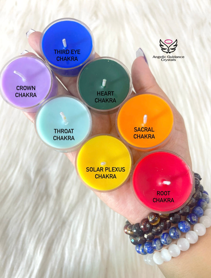 Seven Chakra Candle Set