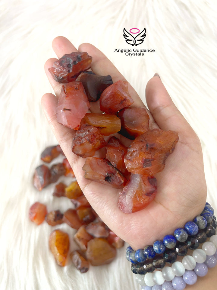 Carnelian Raw Stone Small