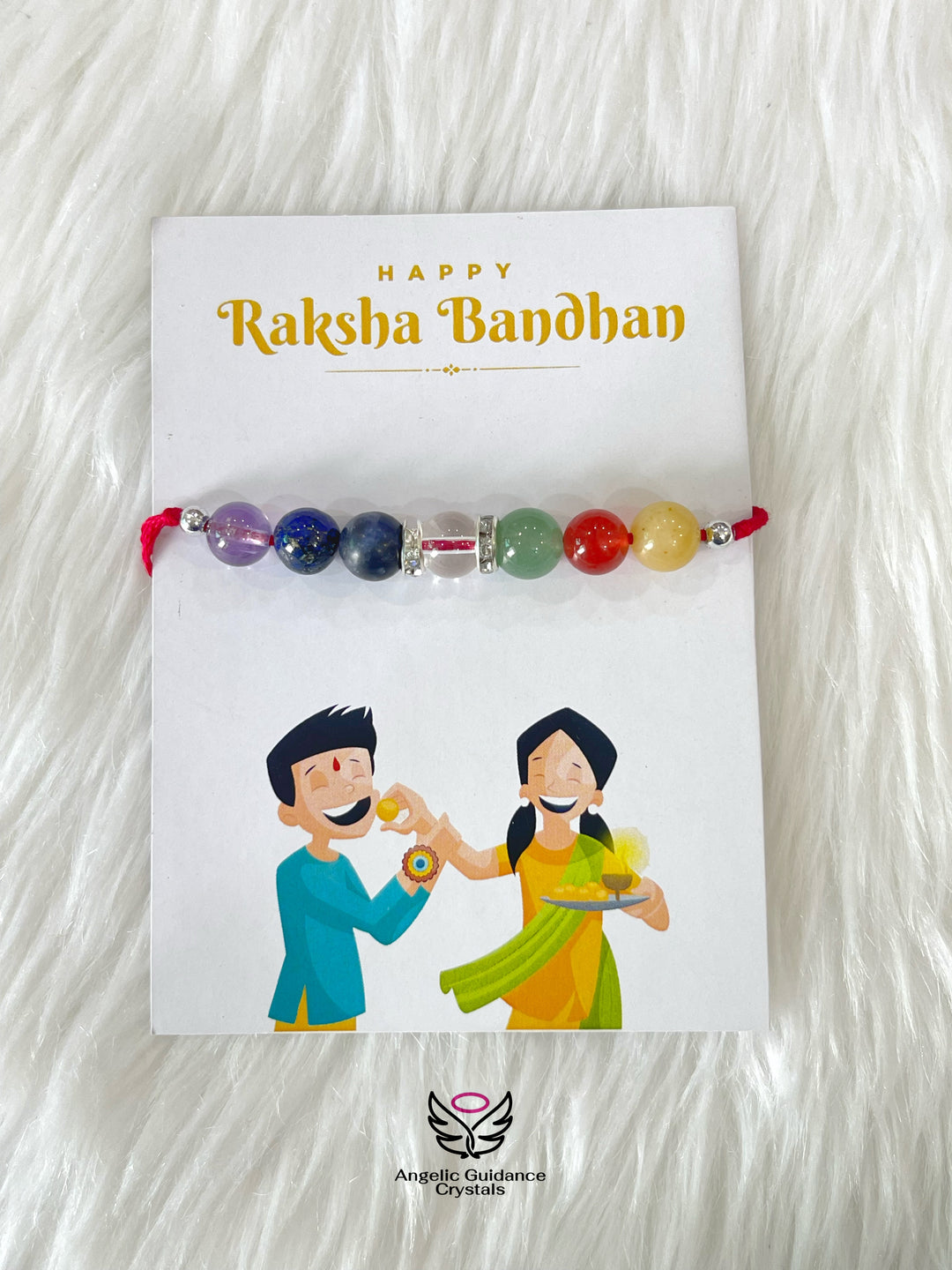 Seven Chakra Charms Rakhi