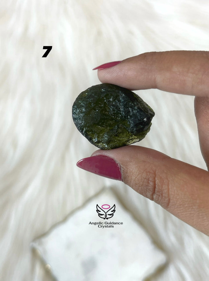 Moldavite Raw Stone