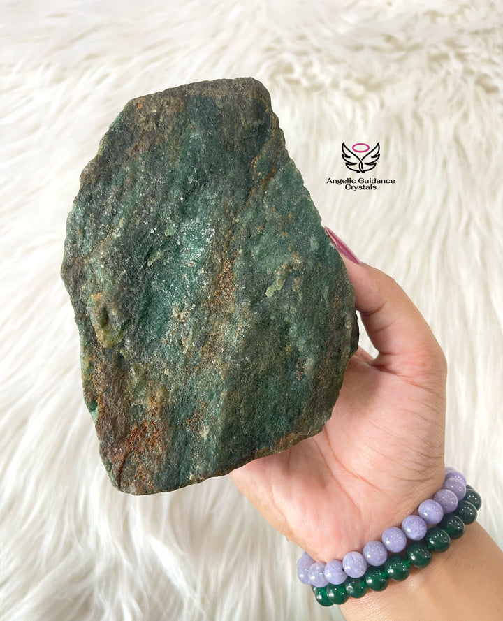 Green Aventurine Raw Stone XL Size