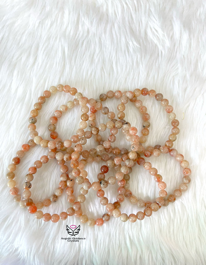 Sunstone Round Bracelet AA