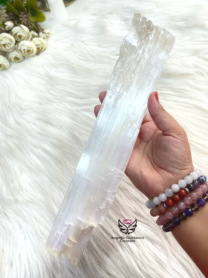 Selenite Raw Slab 4