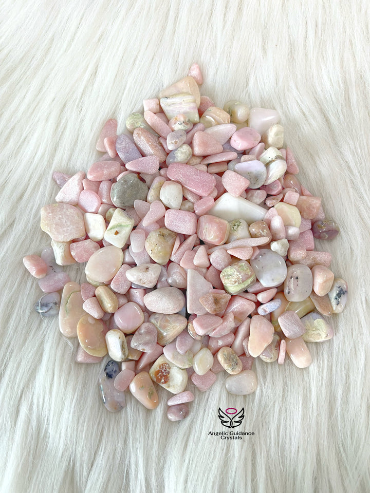 Pink Opal Natural Uneven Tumble