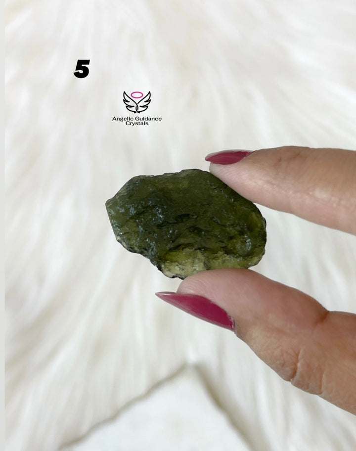 Moldavite Raw Stone