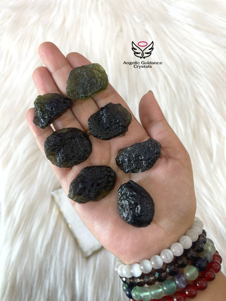 Moldavite Raw Stone